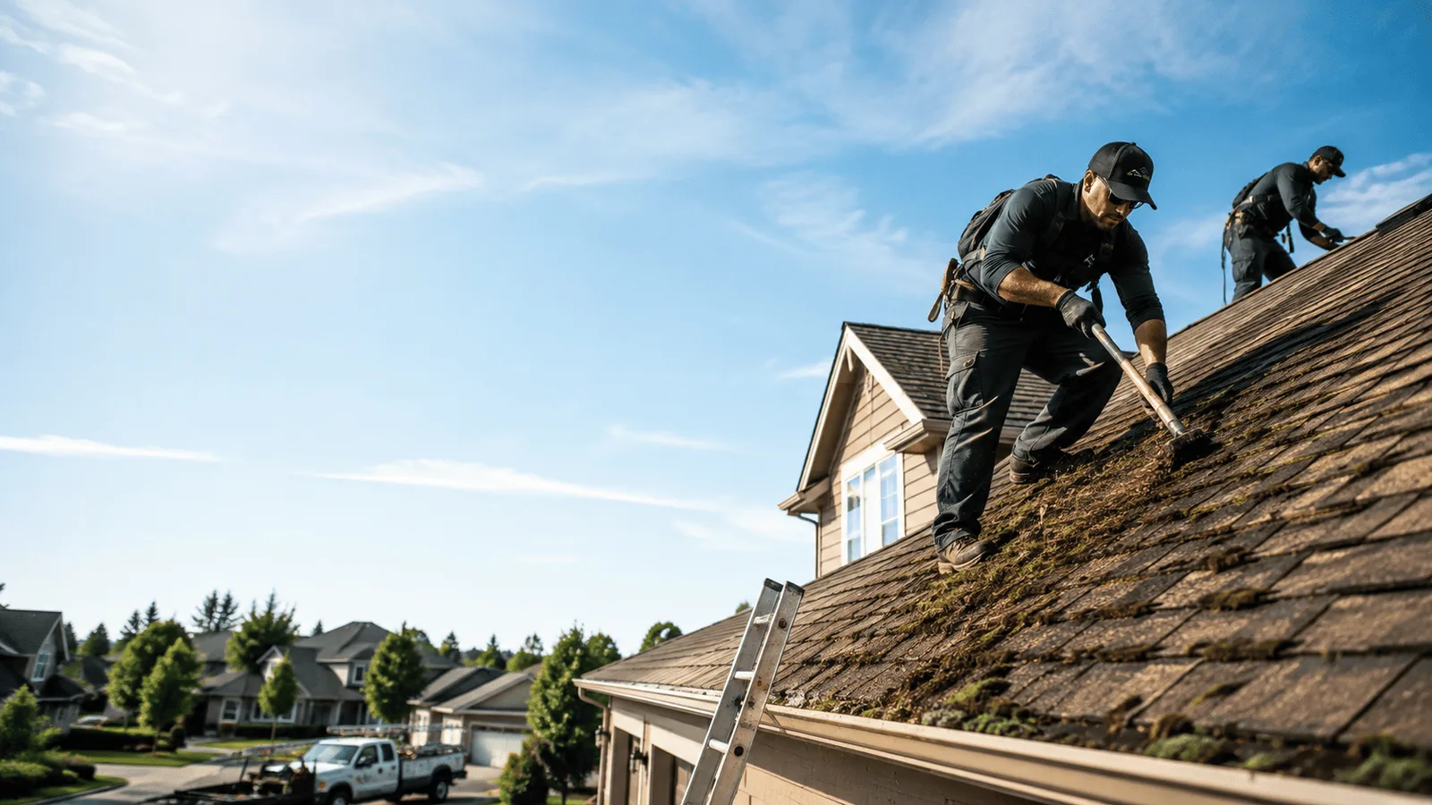Roof Moss Removal in Morgan, UT near me
